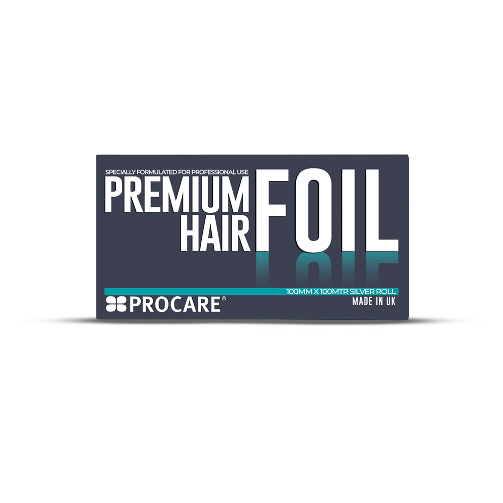 PROCARE PREMIUM SILVER HAIR FOIL 100MM X 100MTR