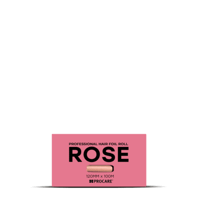 PROCARE PREMIUM SUPERWIDE ROSE HAIR FOIL ROLL 120MM X 100MTR