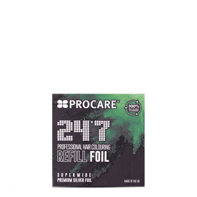 PROCARE PREMIUM SUPERWIDE SILVER 24*7 HAIR FOIL REFILL ROLL 120MM X 450MTR