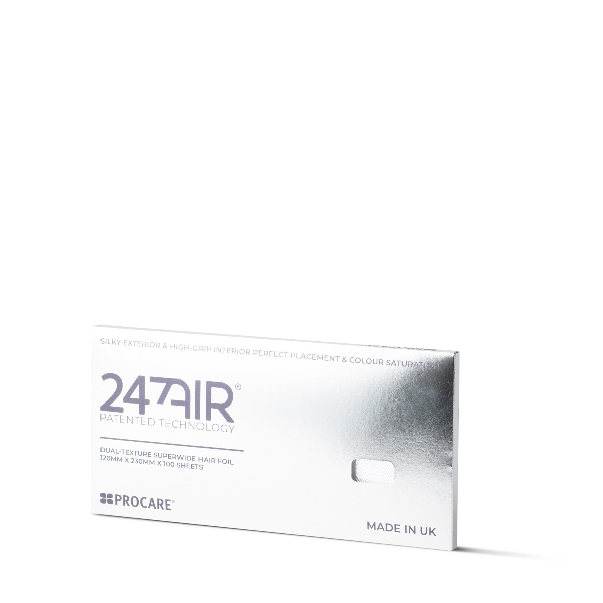 PROCARE PREMIUM 247AIR DUAL TEXTURE HAIR FOIL 120MM X 230MM X 100SHEETS